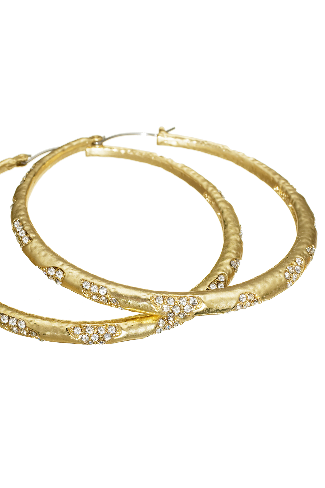 Diamond Dazzled Hoop Earnings