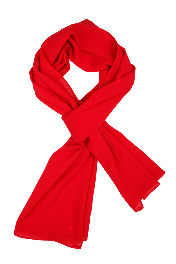 Classic Red Scarf
